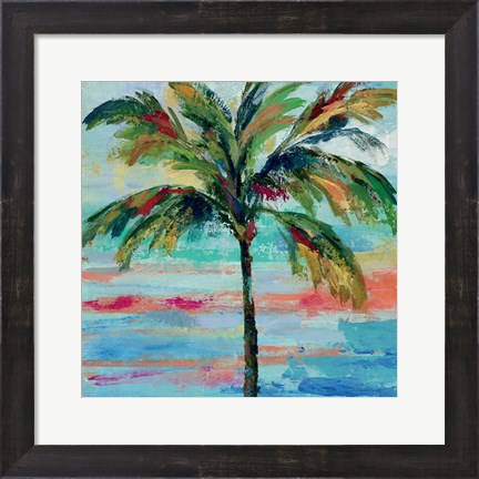 Framed California Palm II Print