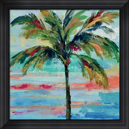 Framed California Palm II Print