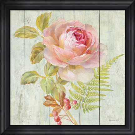 Framed Natural Flora I Print