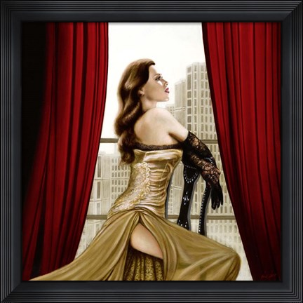 Framed High Heels Print