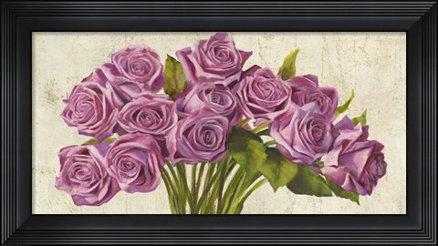 Framed Roses Print