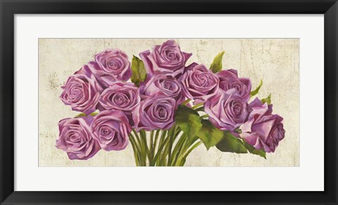 Framed Roses Print