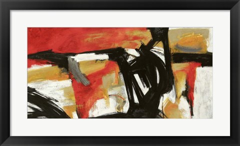 Framed Into the Fire Print