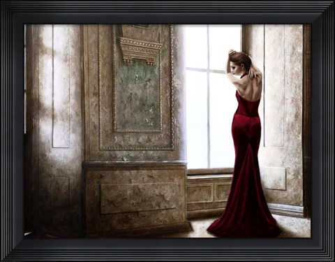 Framed At the Palace Print