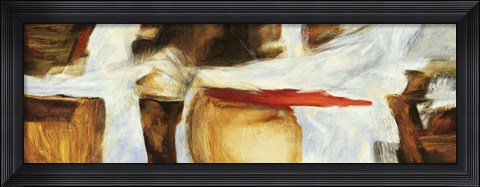 Framed Sound of Wood Print