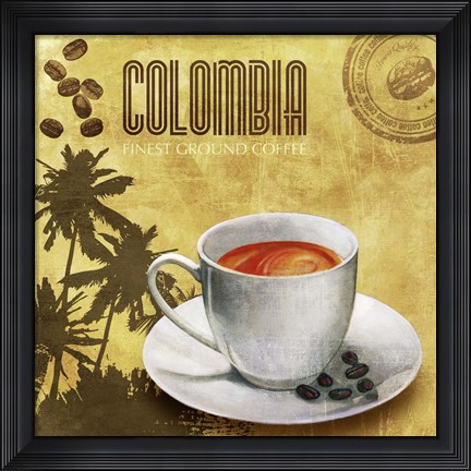 Framed Finest Coffee Print
