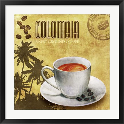 Framed Finest Coffee Print