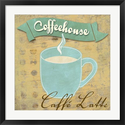 Framed Caffe Latte Print