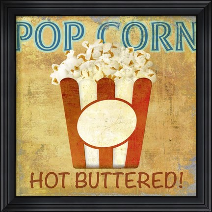 Framed Pop Corn Print
