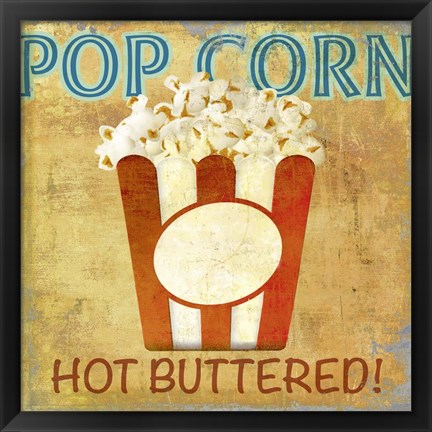 Framed Pop Corn Print