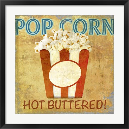 Framed Pop Corn Print