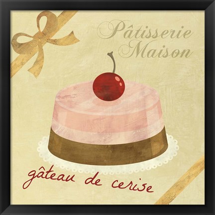 Framed Gateau de Cerise Print