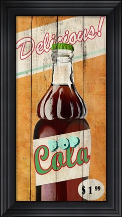 Framed Delicious! Print