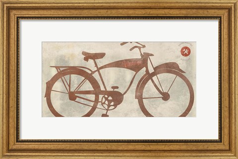 Framed Vintage Bike Print