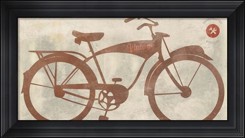 Framed Vintage Bike Print