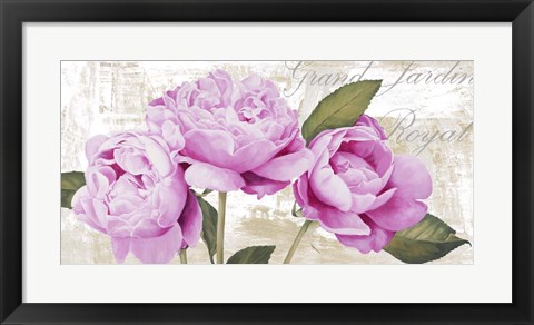 Framed Grand Jardin Royal Print