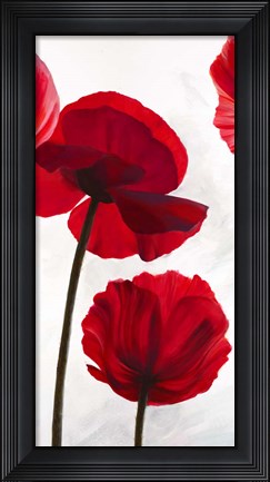 Framed Reds II Print