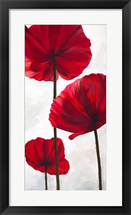 Framed Reds III Print