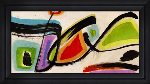 Framed Butterflies Print