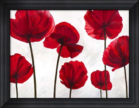 Framed Red Friends Print
