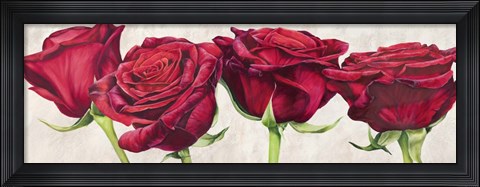 Framed Rose Romantiche Print