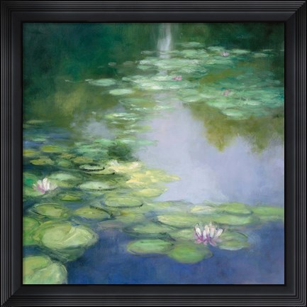 Framed Blue Lily I Print
