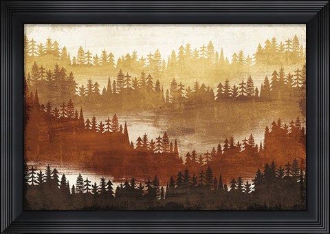 Framed Mountainscape Spice Print