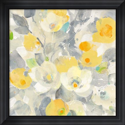 Framed Buttercups I Print