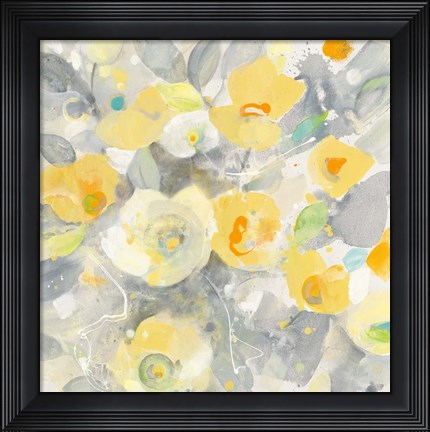 Framed Buttercups II Print