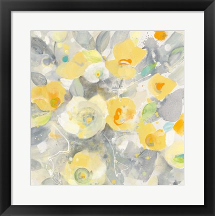 Framed Buttercups II Print