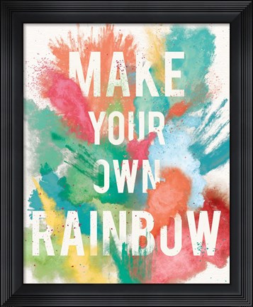 Framed Be Bold I Print