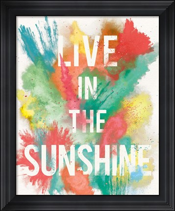Framed Be Bold II Print