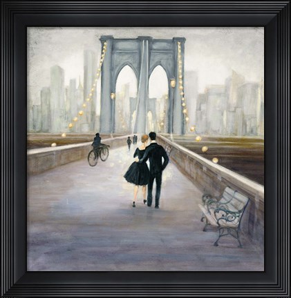 Framed Bridge to NY v.2 Print