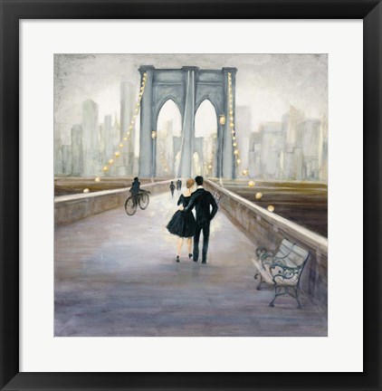 Framed Bridge to NY v.2 Print