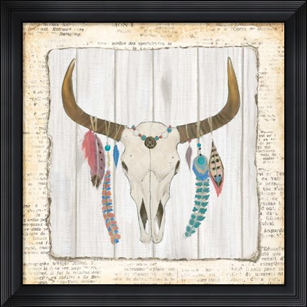 Framed Bohemian Rising I Print