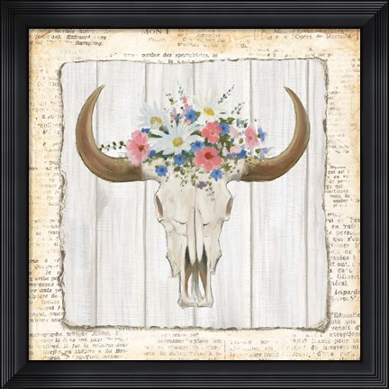 Framed Bohemian Rising II Print