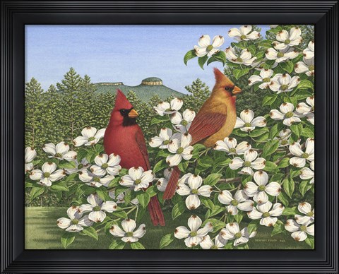 Framed Carolina Calling Print