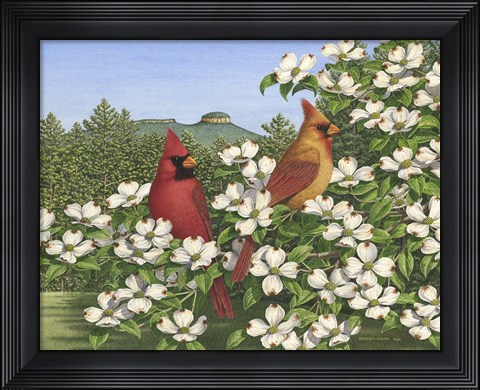 Framed Carolina Calling Print