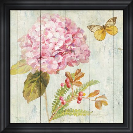Framed Natural Flora III Print
