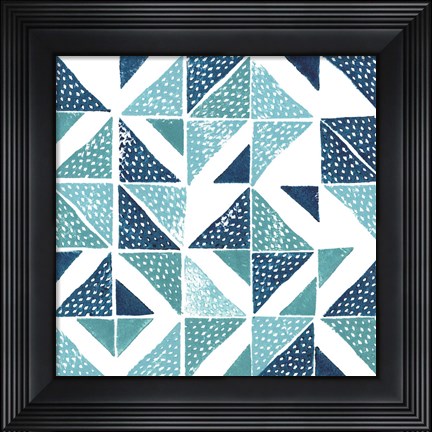 Framed Beryl Block Print IV Print