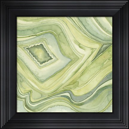 Framed Pastel Agate IV Print