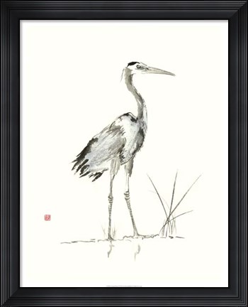 Framed Evening Watch I Print