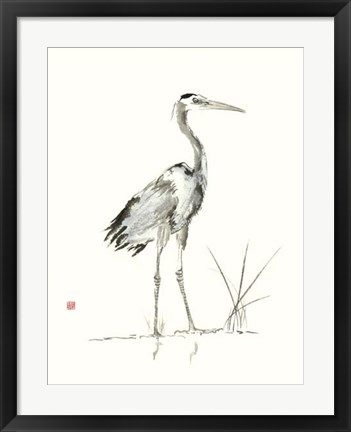 Framed Evening Watch I Print
