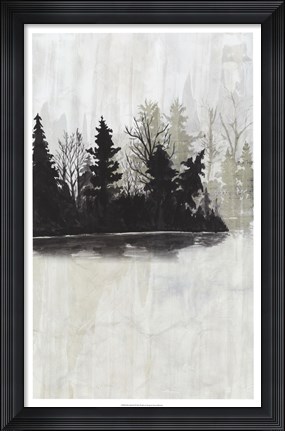 Framed Pine Island II Print