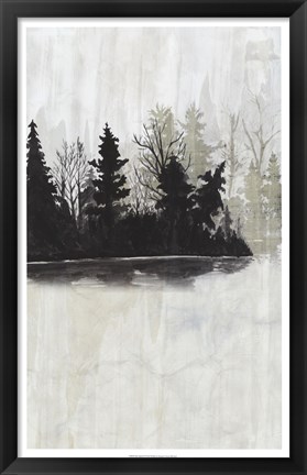 Framed Pine Island II Print