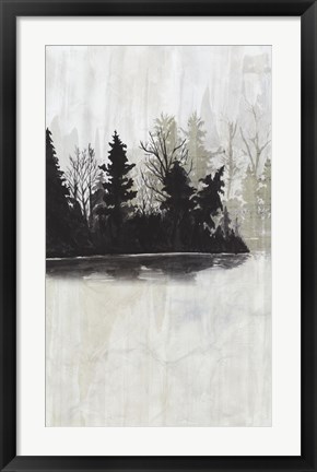 Framed Pine Island II Print