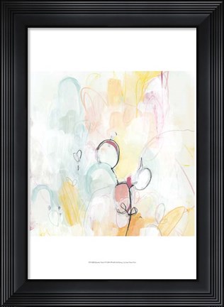 Framed Quarter Note I Print