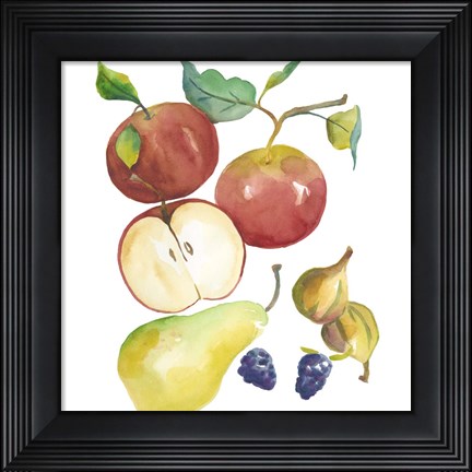 Framed Harvest Medley II Print