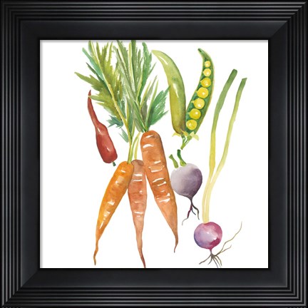 Framed Harvest Medley IV Print