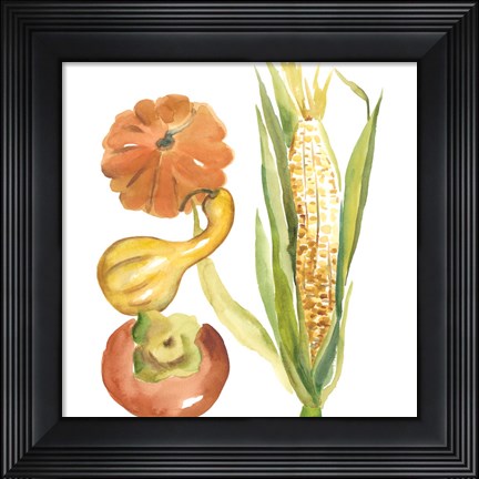 Framed Harvest Medley V Print